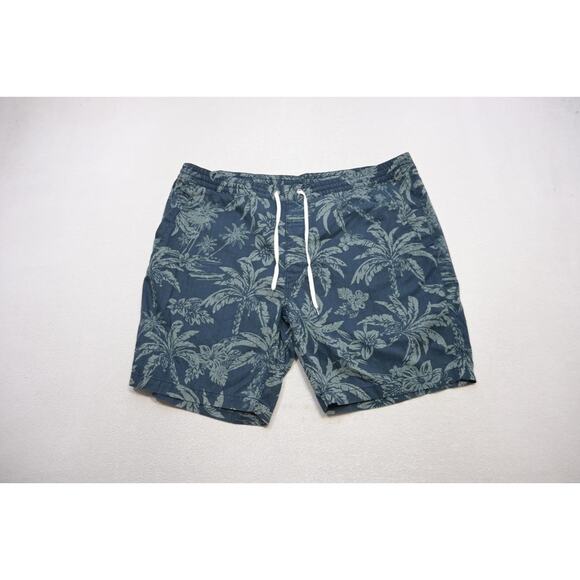 Polo Ralph Lauren Khaki Chino Shorts Floral Drawstrings 9" INS Mens 2XB 2XL BIG - Picture 1 of 7